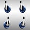 Service Caster 5 Inch 316SS Solid Poly Swivel 1-5/8 Inch Expanding Stem Caster Brake SCC, 2PK SCC-SS316EX20S514-SPUS-2-TLB-2-158 - alternate 1